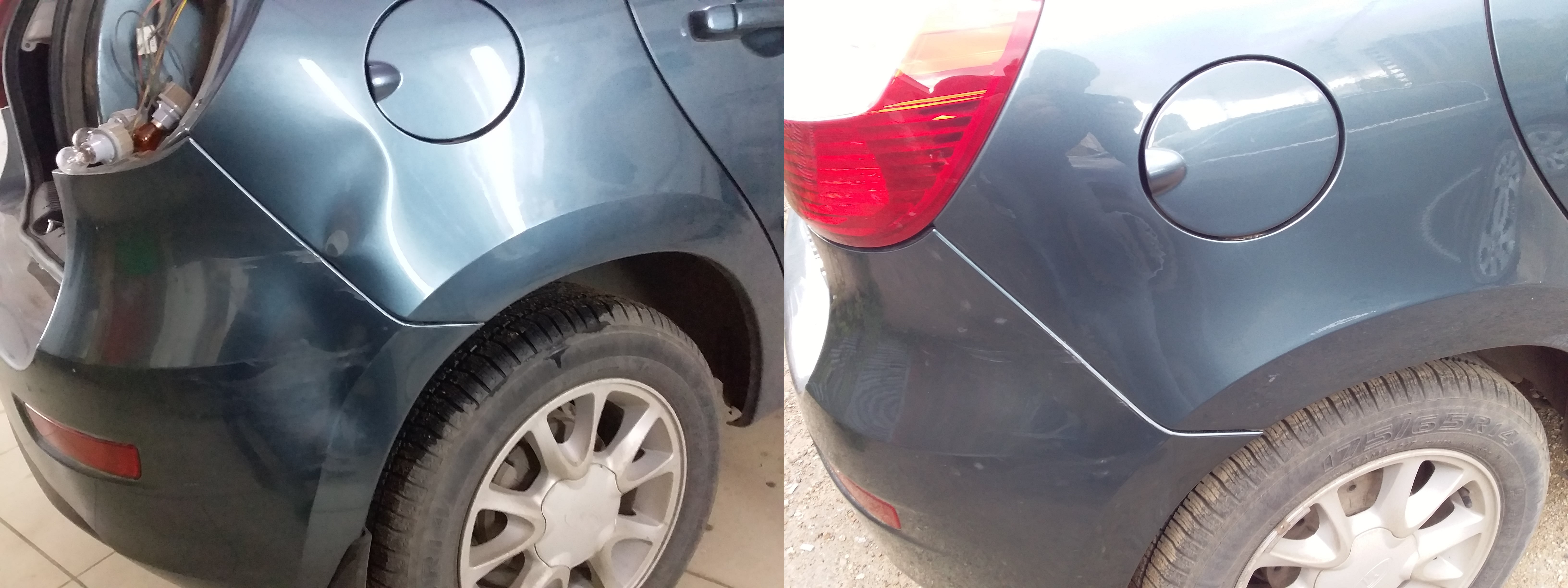 Ремонт крыла без покраски 3часа - 2.5 т. р