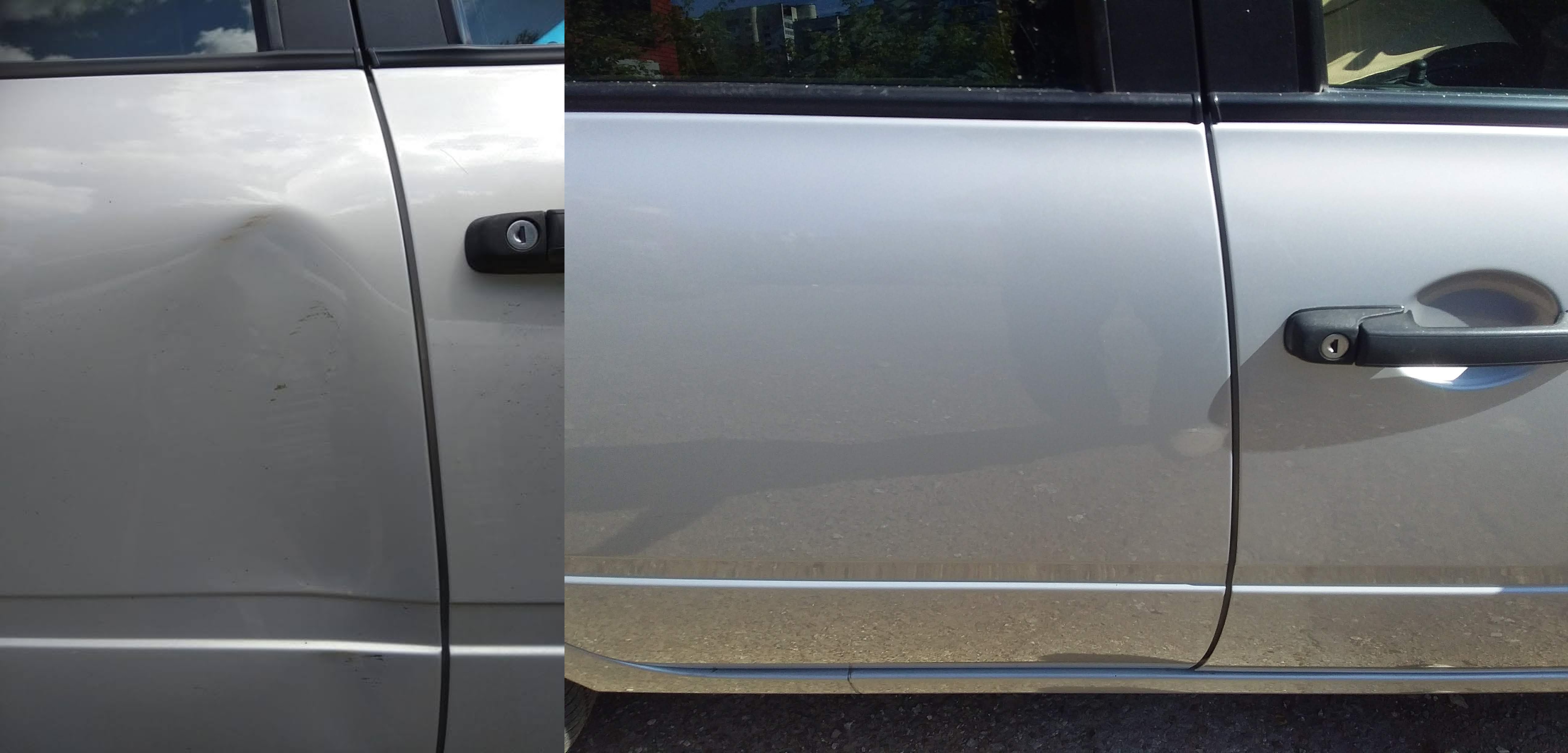 Устранение вмятины 4часа- 3.5 т.р.