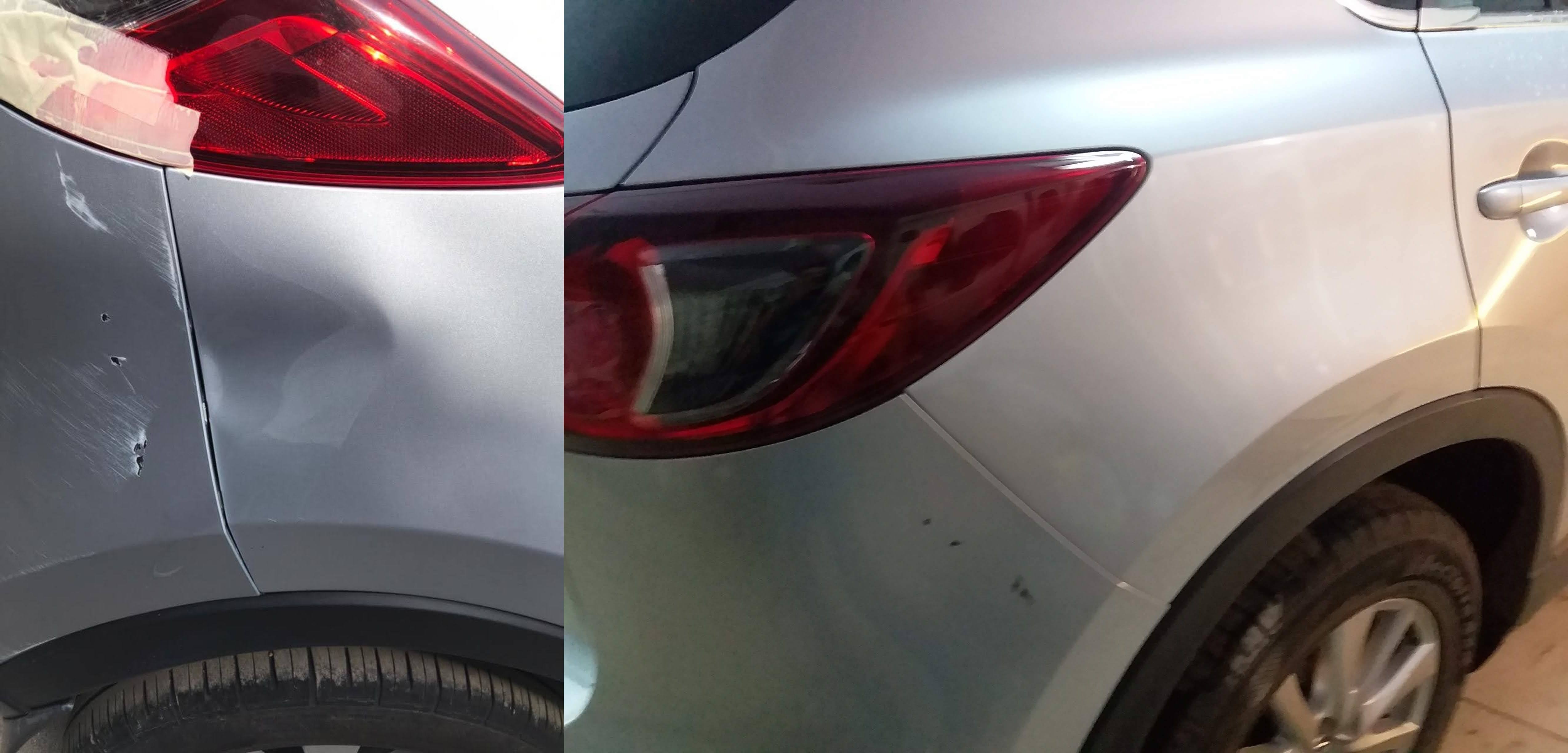 Удаление вмятины за 3часа- 3т. руб.