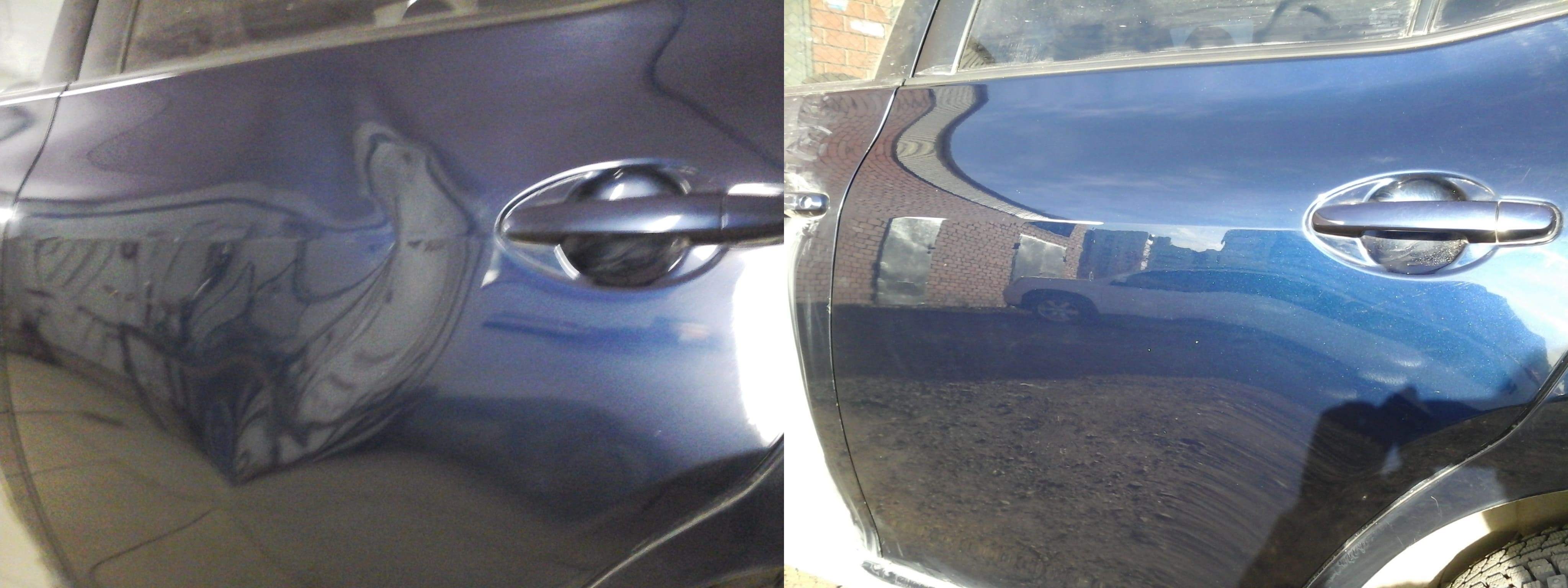 устранение вмятин с двери 2.5 часа - 3000 т. руб.